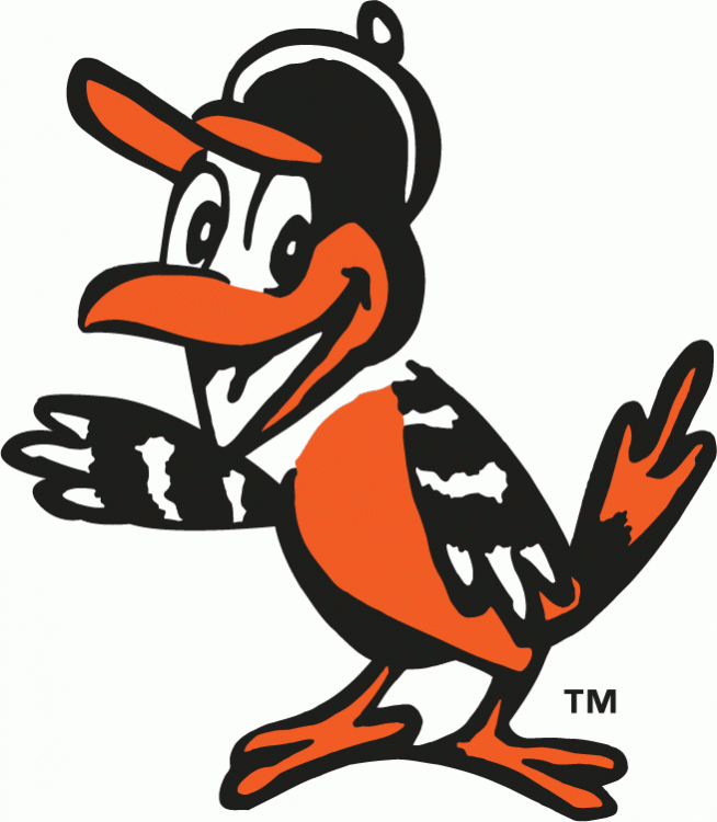 Baltimore Orioles 1954-1964 Misc Logo iron on paper